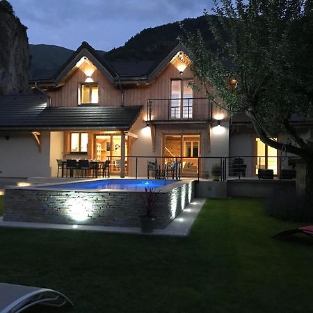 Chalet Barbara With Swimming Pool In The Heart Of Oisans Le Bourg-dʼOisans Esterno foto