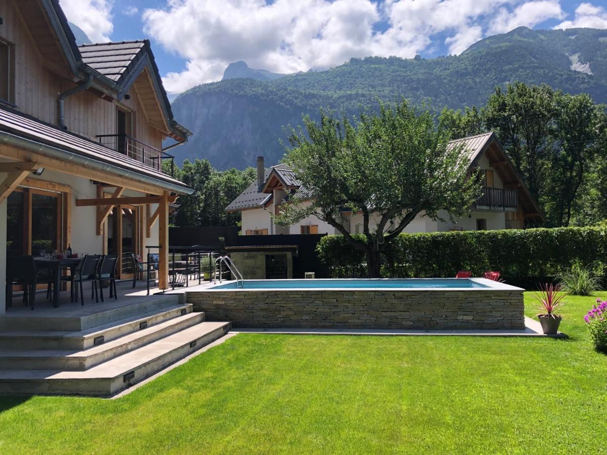 Chalet Barbara With Swimming Pool In The Heart Of Oisans Le Bourg-dʼOisans Esterno foto