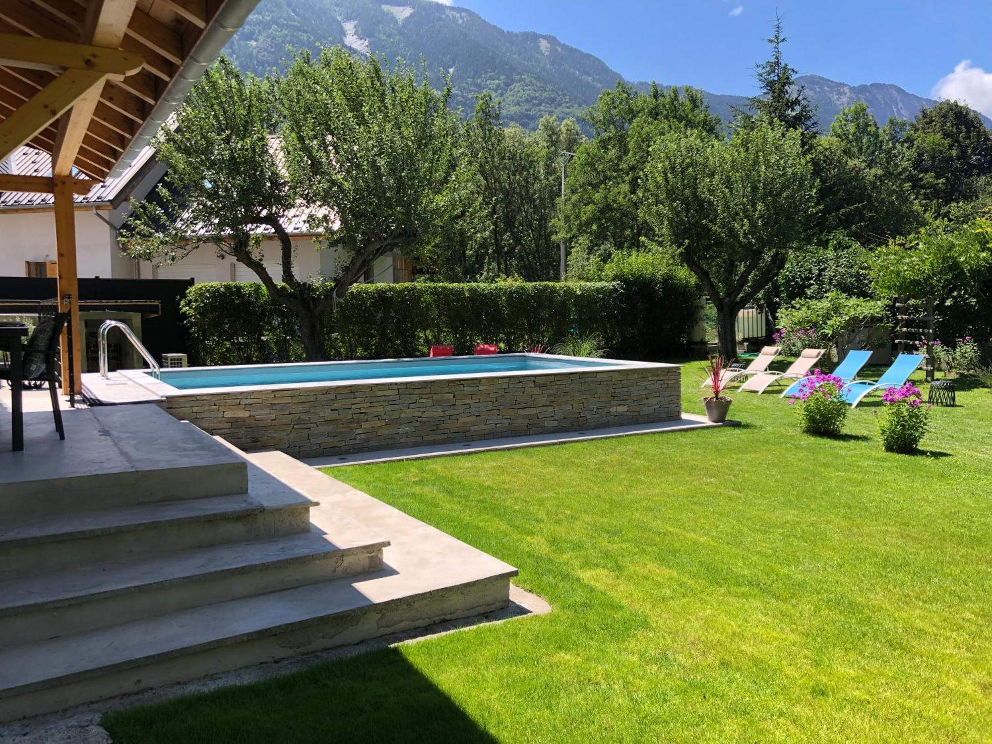 Chalet Barbara With Swimming Pool In The Heart Of Oisans Le Bourg-dʼOisans Esterno foto